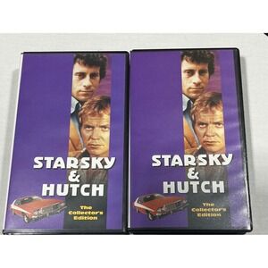 Starsky & Hutch Collector's Edition VHS Lot of 2 Columbia House 1975 TV Episodes